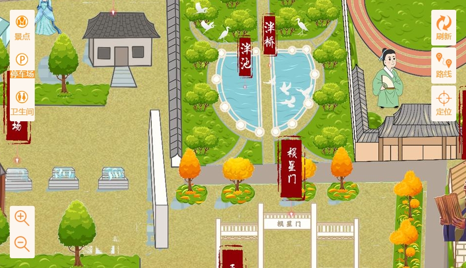 洛宁手绘地图景区语音讲解导览系统：智慧景区建设的基石